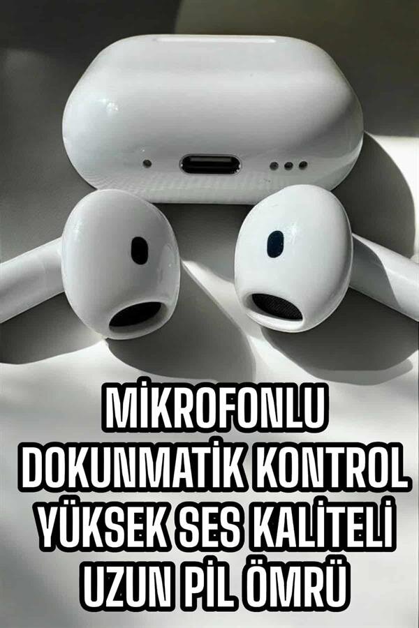 Kablosuz Bluetooth Kulaklık TWS ANC Özelliği Yüksek Ses Kaliteli - Görsel 3