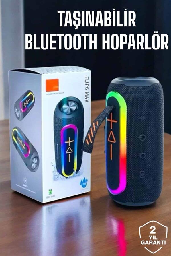 Bluetooth Hoparlör Kablosuz Yüksek Ses Kaliteli Şarj Edilebilir - Görsel 2
