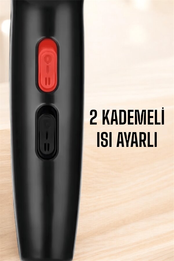 Soğuk ve Sıcak Üfleme Özellikli AC Motorlu Saç Kurutma Makinesi - Görsel 3