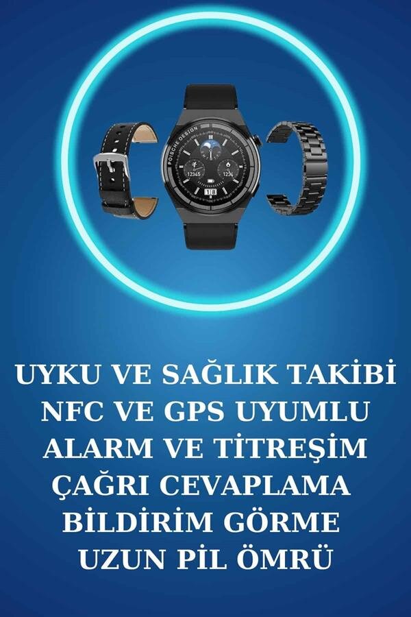 Akıllı Saat ve Kulaklık Seti Bildirim Görme Arama Cevaplama ANC Özelliği - Görsel 5