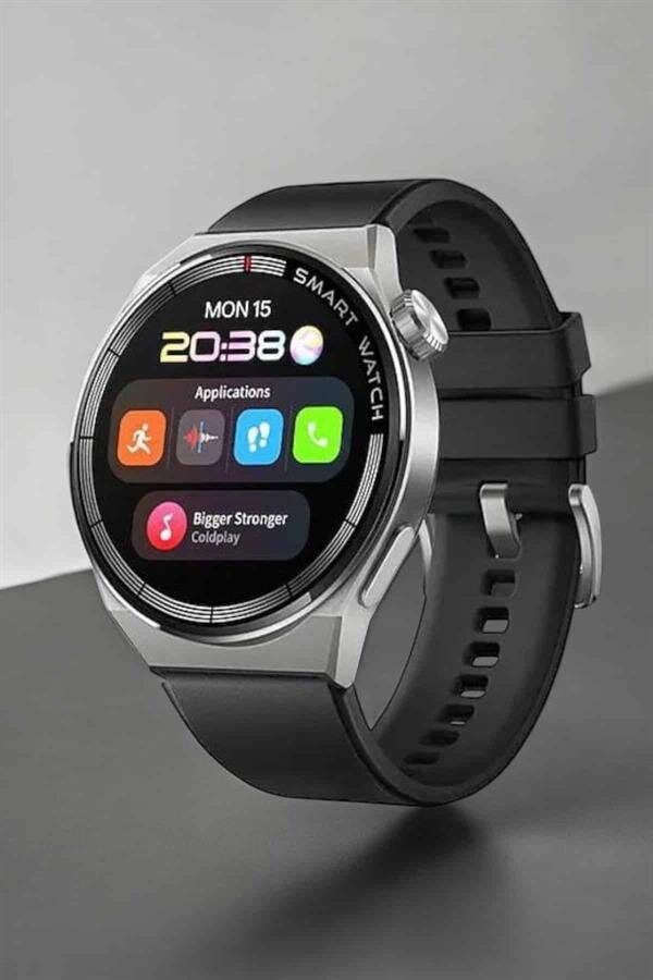 Akıllı Saat GPS VE NFC Özelliği Sesli Görüşme Dokunmstik Ekran - Görsel 3