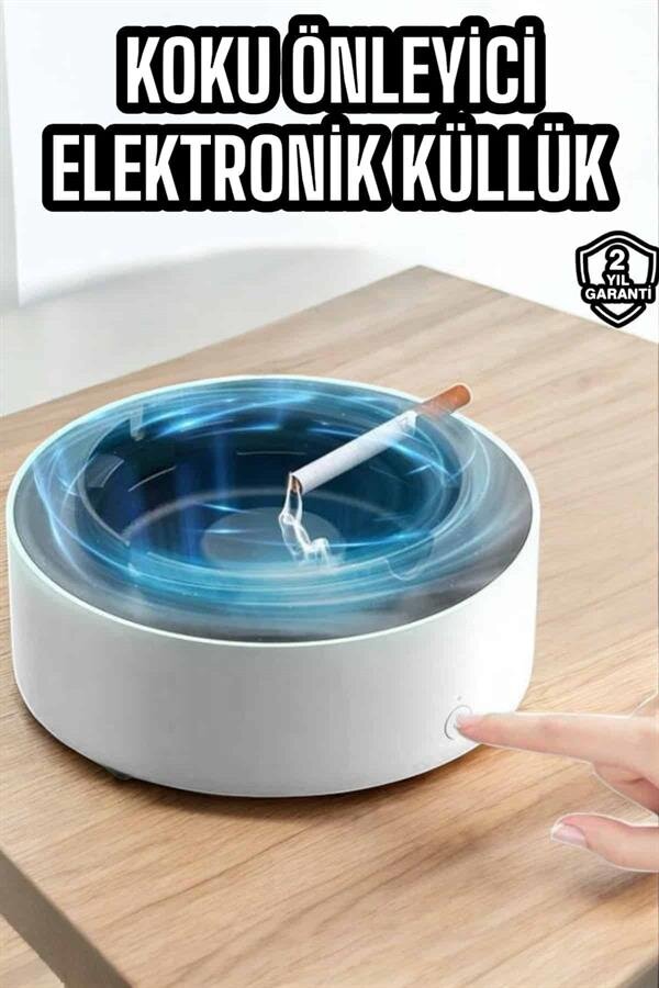 Elektronik Küllük Duman Giderici Hava Temizleyici - Görsel 2