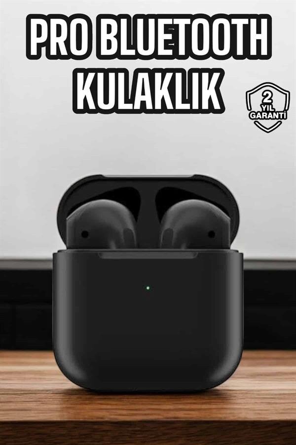 Bluetooth Kulaklık Yeni Nesil Pro Sensörlü Mikrofon Çağrı Cevaplama - Görsel 2