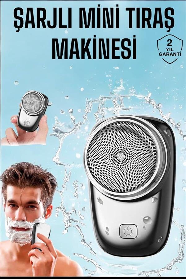 Tıraş Makinesi Sıfır Sinek Kaydı Tıraş Makinesi Şarjlı Kablosuz Taşınabilir - Görsel 2