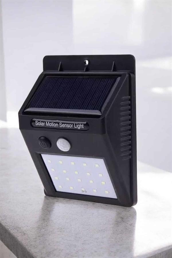 Solar Güneş Enerji Panelli Sensörlü Lamba Enerji Tasarruflu - Görsel 4