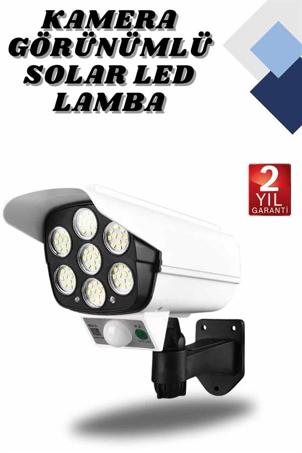 Kamera Görünümlü Led Lamba Dönebilen Bahçe Aydınlatması Duvar Lambası - Görsel 2