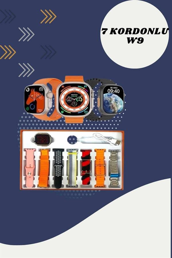 Yeni Model Akıllı Saat ve Kulaklık Kampanyası Nabızz Ölçer Bluetooth Bağlantılı Uzun Pil Ömrü - Görsel 5