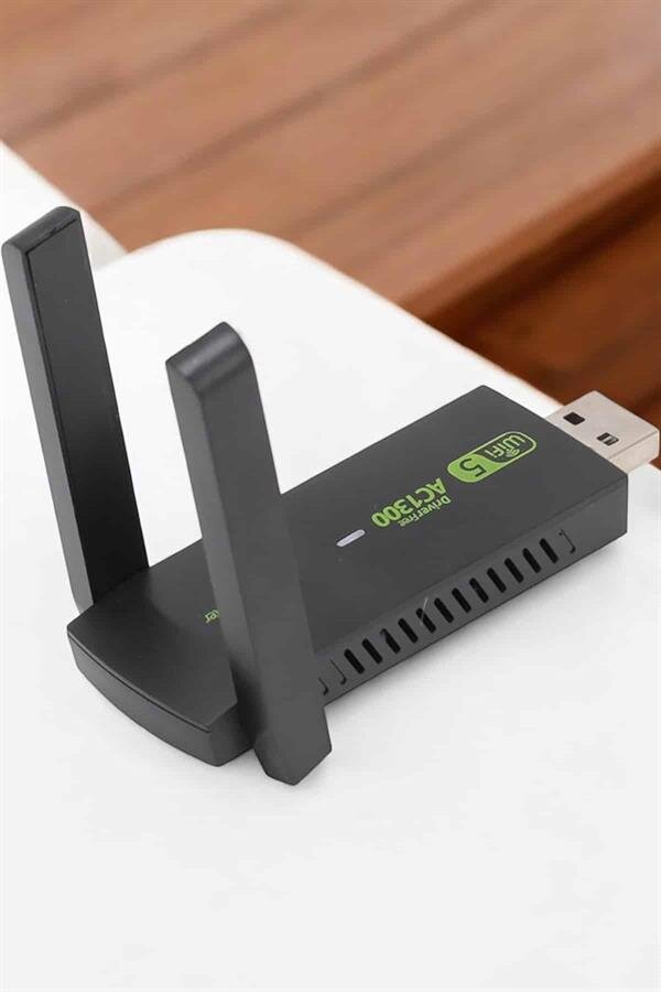 Wifi Alıcı Wifi Adaptörü USB Girişli 3.0 - Görsel 4
