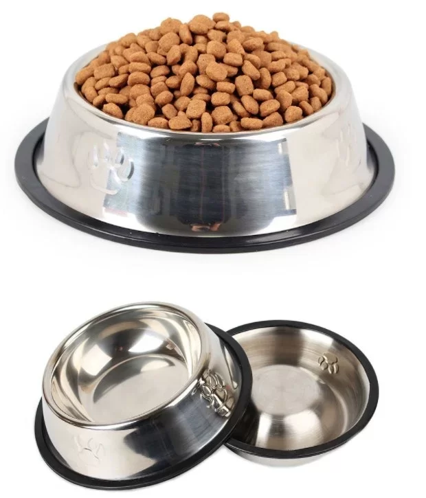 Paslanmaz Çelik Metal Mama Kabı 15 cm. - Görsel 2