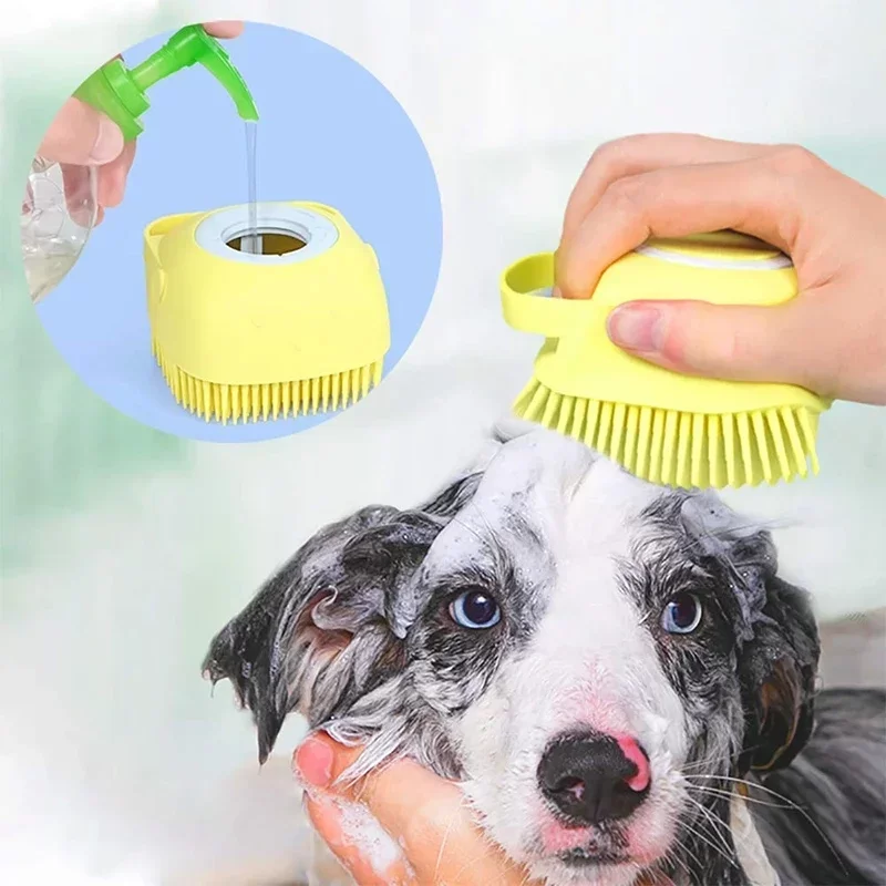 Şampuan Hazneli Kedi Köpek Yıkama Kesesi - Görsel 2
