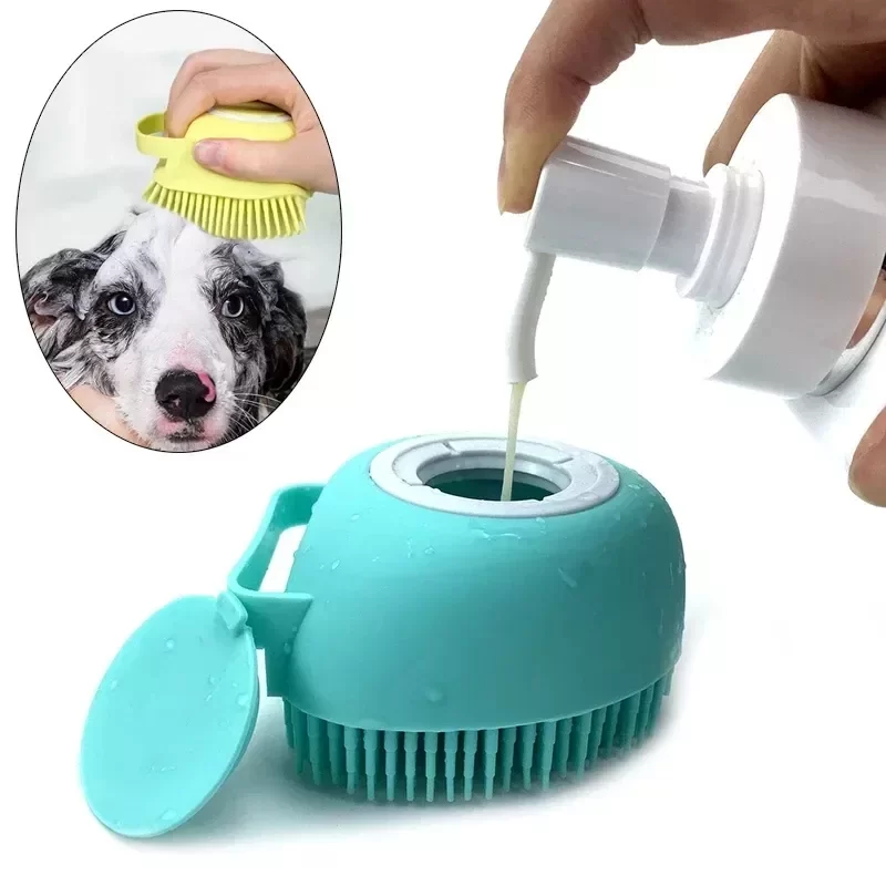 Şampuan Hazneli Kedi Köpek Yıkama Kesesi - Görsel 3