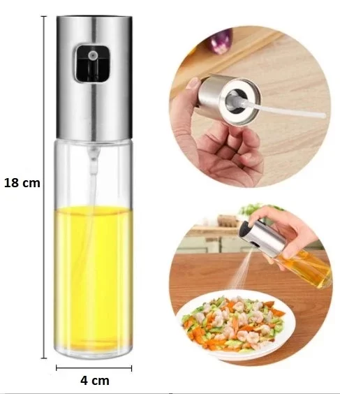 100 ml Çok Amaçlı Spreyli Cam Şişe - Görsel 2