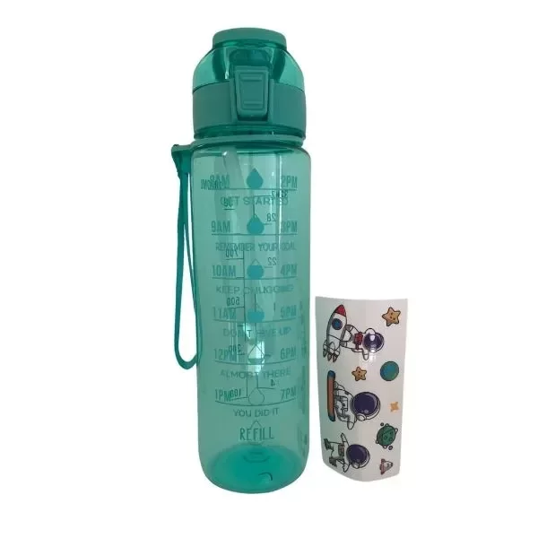 Motivasyon Su Matarası 1 Litre - Görsel 4