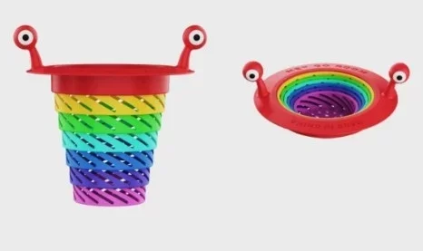 Renkli 6 Kademeli Lavabo Süzgeci - Görsel 4
