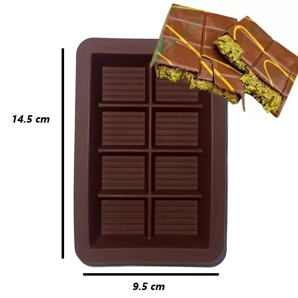 Silikon Dubai Çikolata Kalıbı - Görsel 2