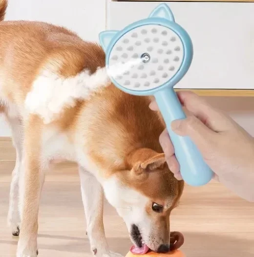 Kedi ve Köpekler İçin Buharlı Masaj Tarağı - Görsel 3