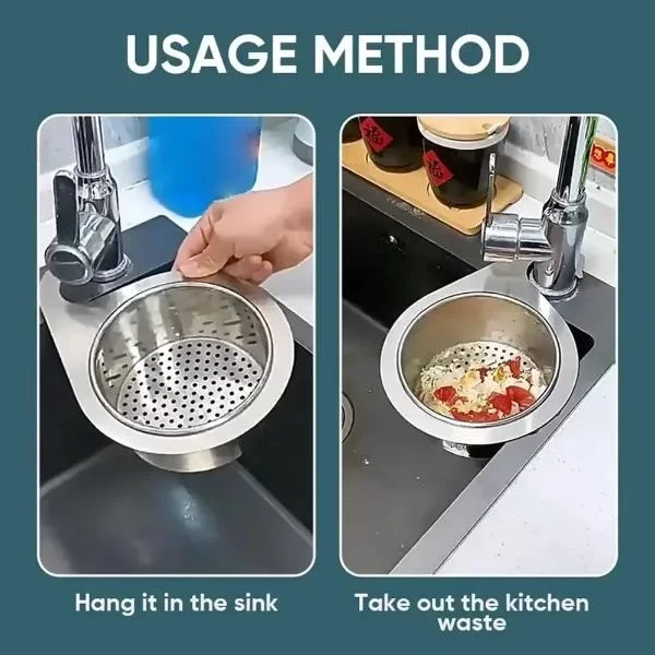 Kuğu Tasarımlı Paslanmaz Lavabo Drenaj Sepeti - Görsel 3