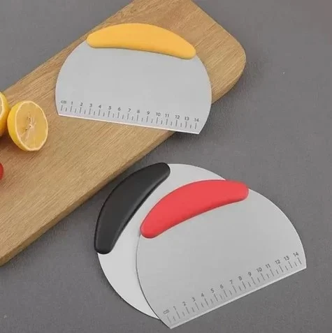 Paslanmaz Çelik Hamur Kesme ve Şekillendirme Spatulası - Görsel 4