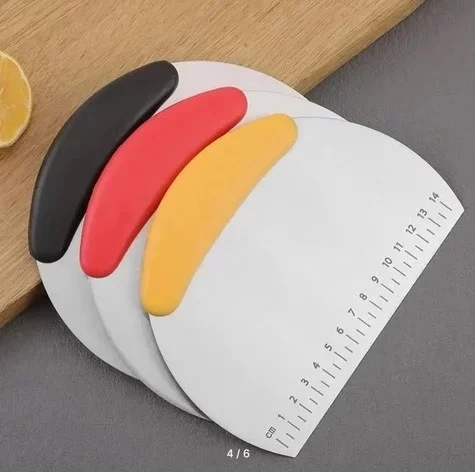 Paslanmaz Çelik Hamur Kesme ve Şekillendirme Spatulası - Görsel 5