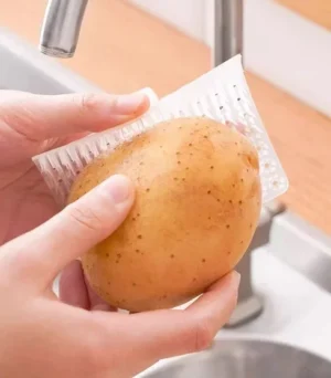 Çok Amaçlı Sebze ve Meyve Temizleme Patates Soyma Fırçası
