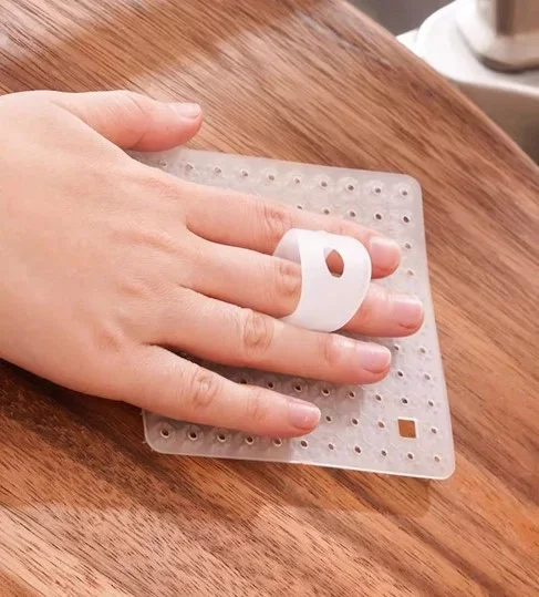 Çok Amaçlı Sebze ve Meyve Temizleme Patates Soyma Fırçası - Görsel 4