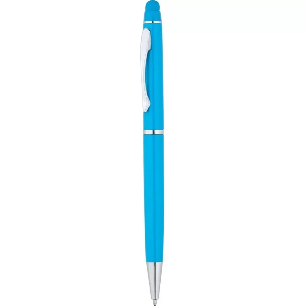 Touchpen Dokunmatik Turkuaz Metal Kalem