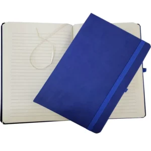 Mavi Renk Termo Deri Defter