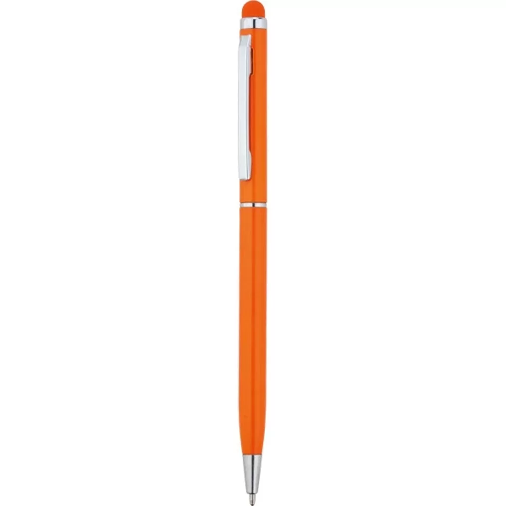 Tükenmez Touchpen Turuncu Kalem - Görsel 2