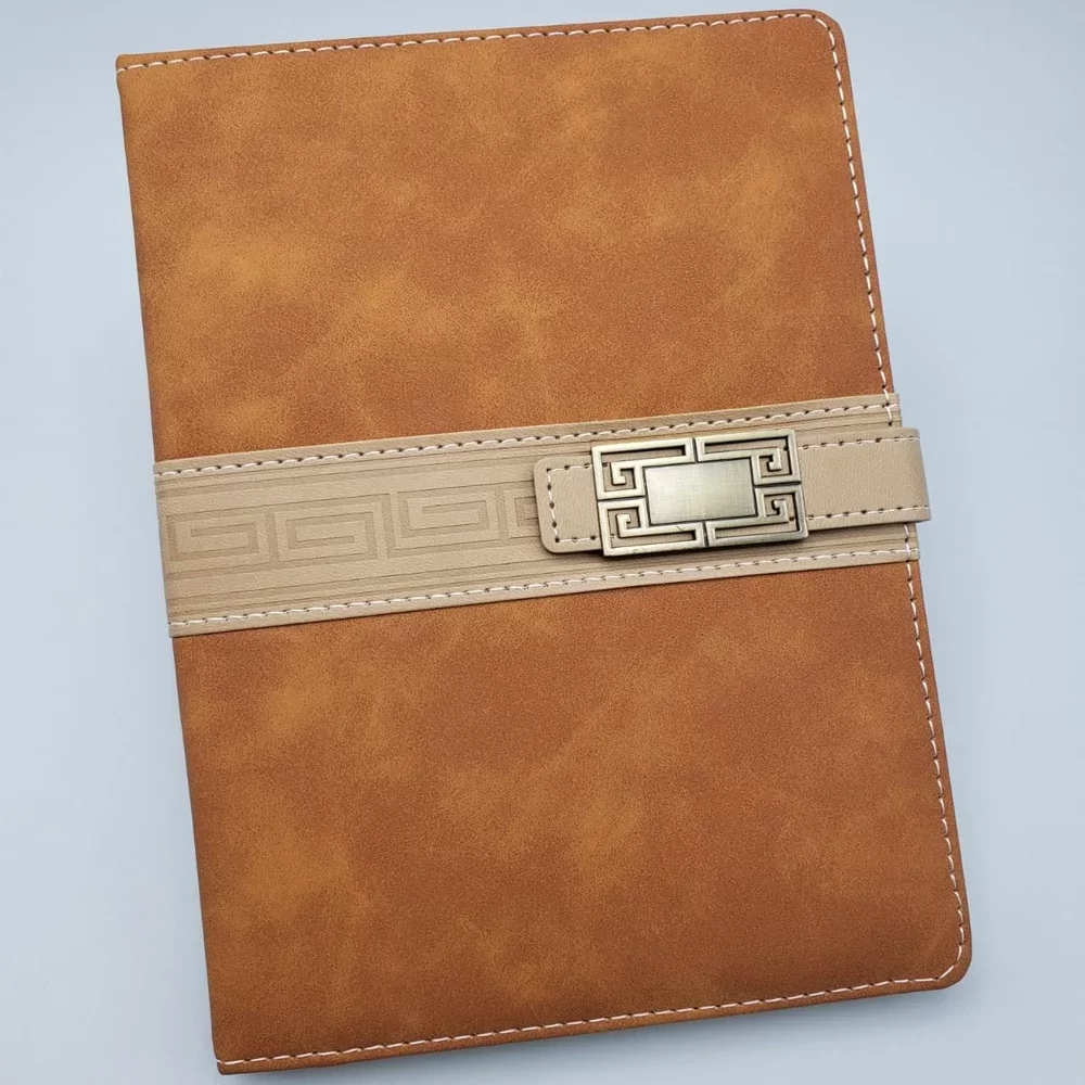 Tarihsiz Ajanda Defter Taba Rengi - Görsel 2
