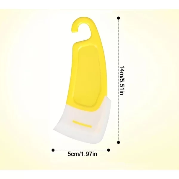 Silikon Uçlu Bulaşık Temizleme Kazıyıcı Spatula - Görsel 4