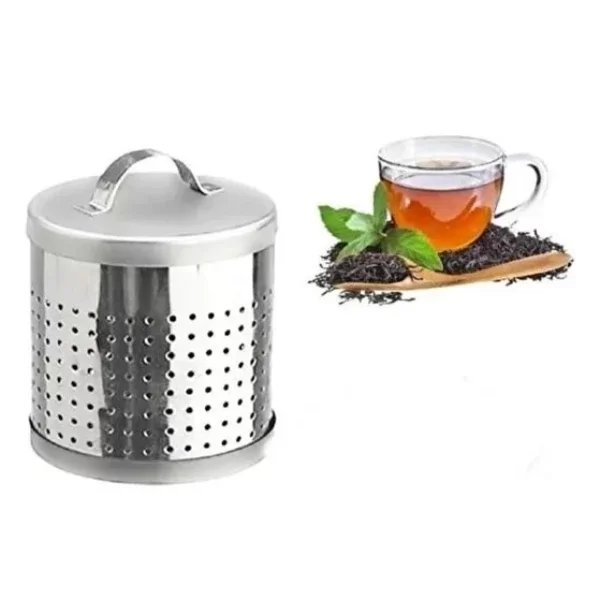 Büyük Metal Çay Süzgeci - Görsel 3