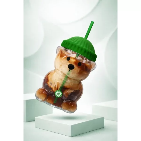 Bearista Plastik Soğuk İçecek Bardağı - Görsel 4