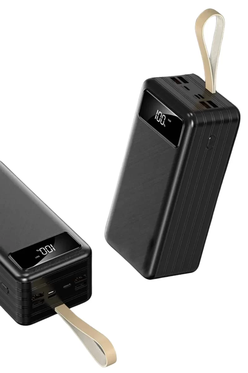 Hızlı Şarj 4 Çıkışlı Powerbank 60.000 Mah Taşınabilir Dijital Göstergeli - Görsel 4