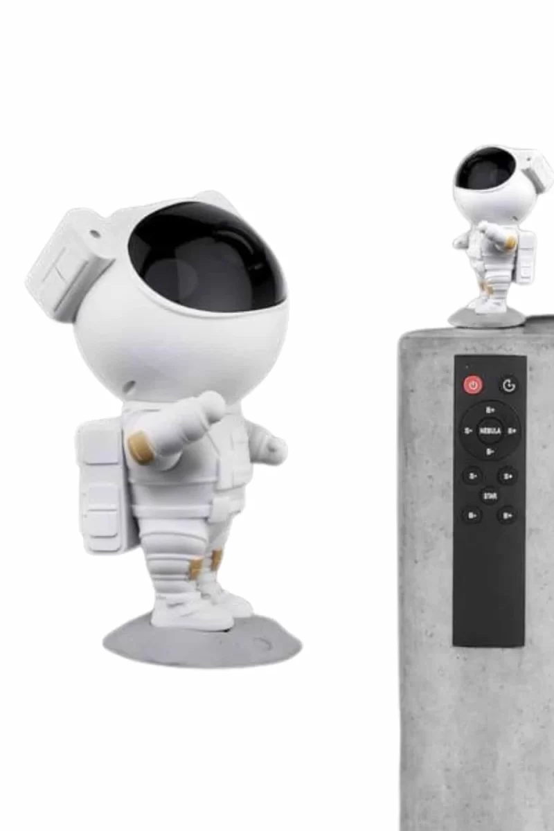 Gece Lambası Astronot Bluetooth Hoparlörlü Galaksi Işık Projektörü - Görsel 4