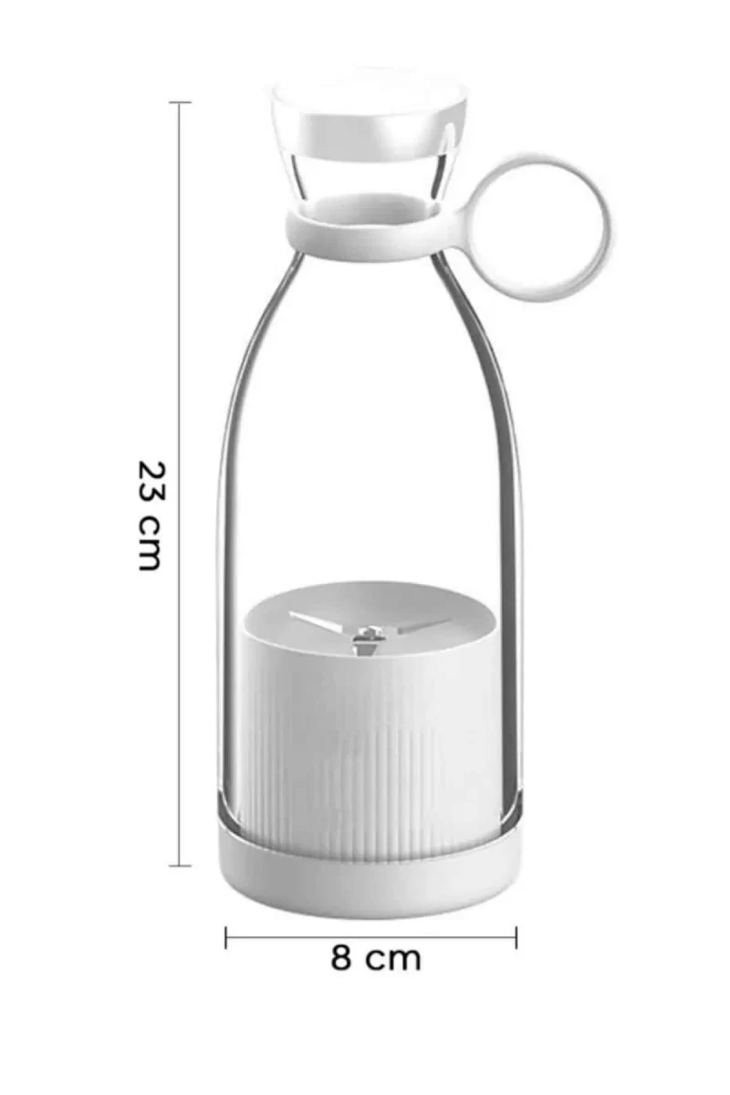 Taşınabilir Kablosuz Şarjlı Kişisel Smoothie El Blender Mini Meyve Sıkacağı - Görsel 5