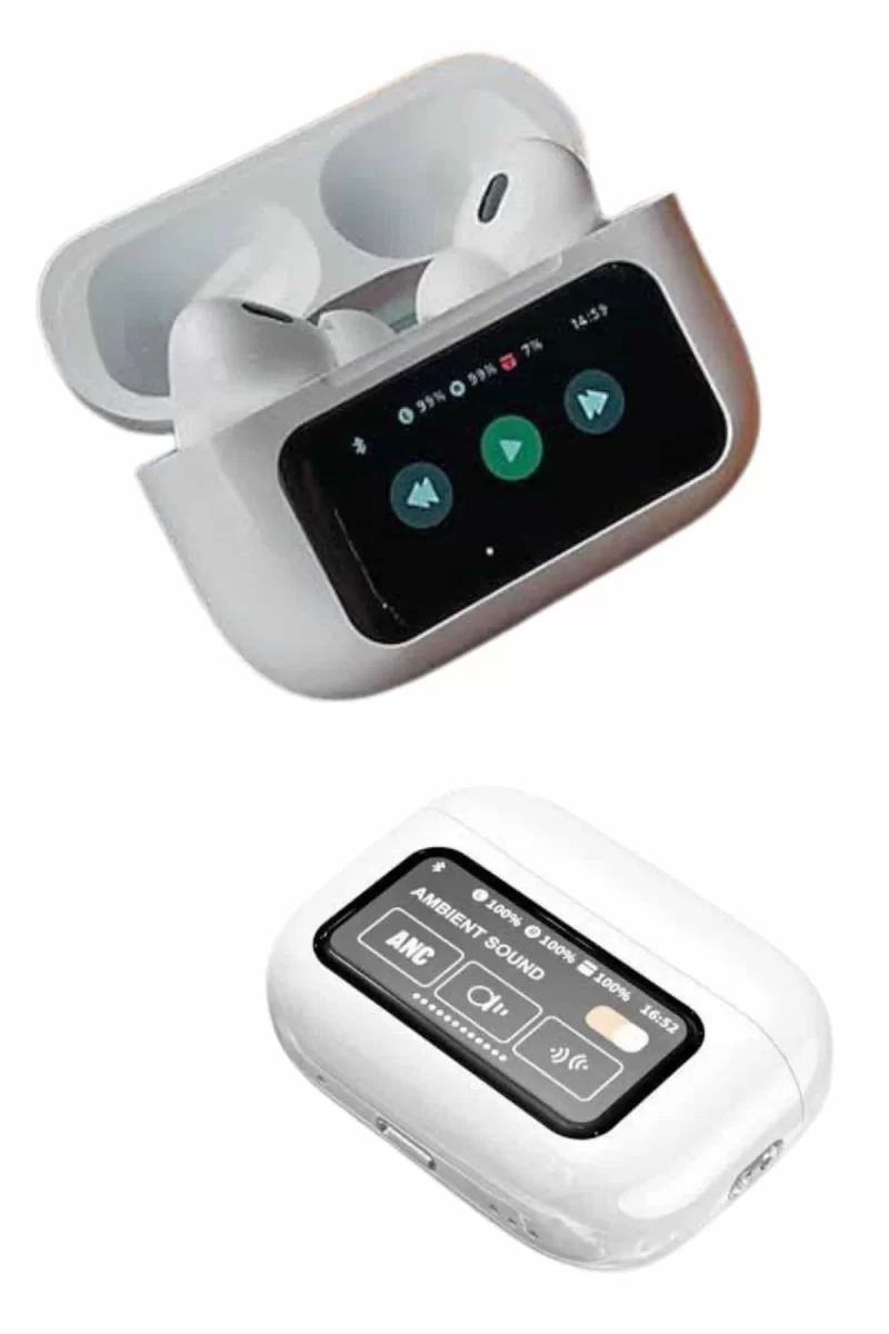 Dokunmatik Ekranlı Bluetooth Kulaklık TWS İOS Android Tüm Telefonlara Uyumlu Kulaklık - Görsel 3