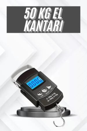 Profesyonel El Terazisi El Kantarı 50 Kg Dijital Göstergeli Tartı
