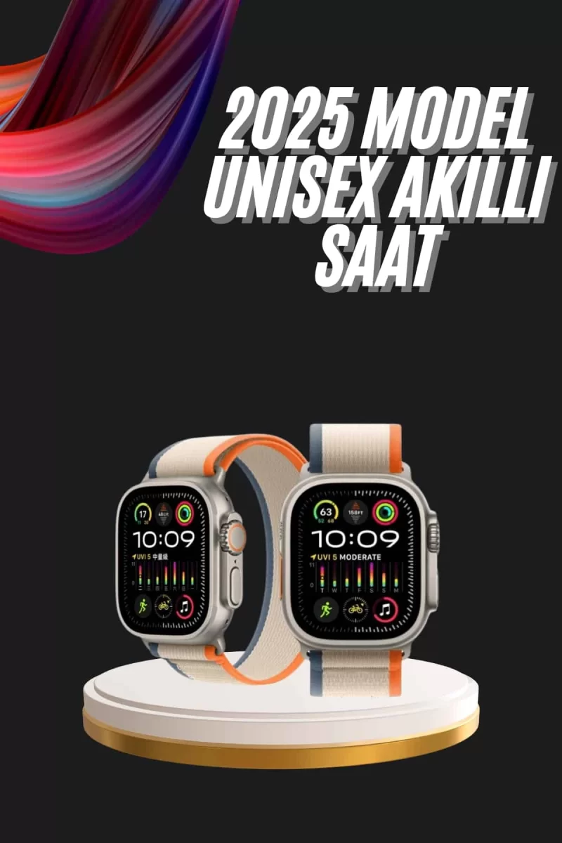 Akıllı Saat Kol Saati Android ve İOS Uyumlu Nabız Ölçer Sesli Asistan
