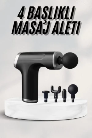 Masaj Tabancası 24v Type-c Hızlı Şarj Girişli Masaj Aleti Uzun Ömürlü