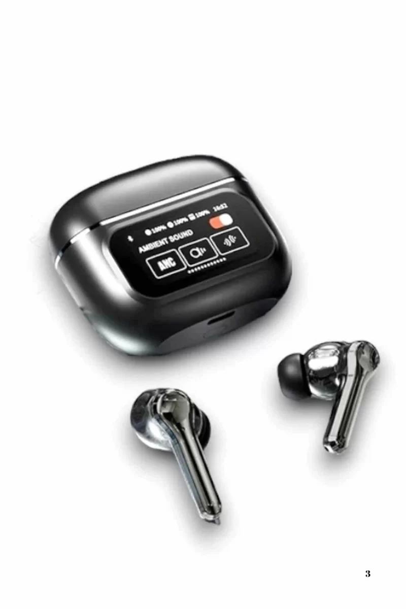 2.Nesil Pro Ekranlı Sesli Görüşme Yapabilen Kablosuz Bluetooth Kulaklık - Görsel 3