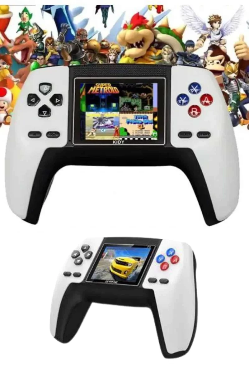 Retro Konsol P5 Uyumlu Taşınabilir 520 Oyunlu Kablosuz Game Stick - Görsel 3