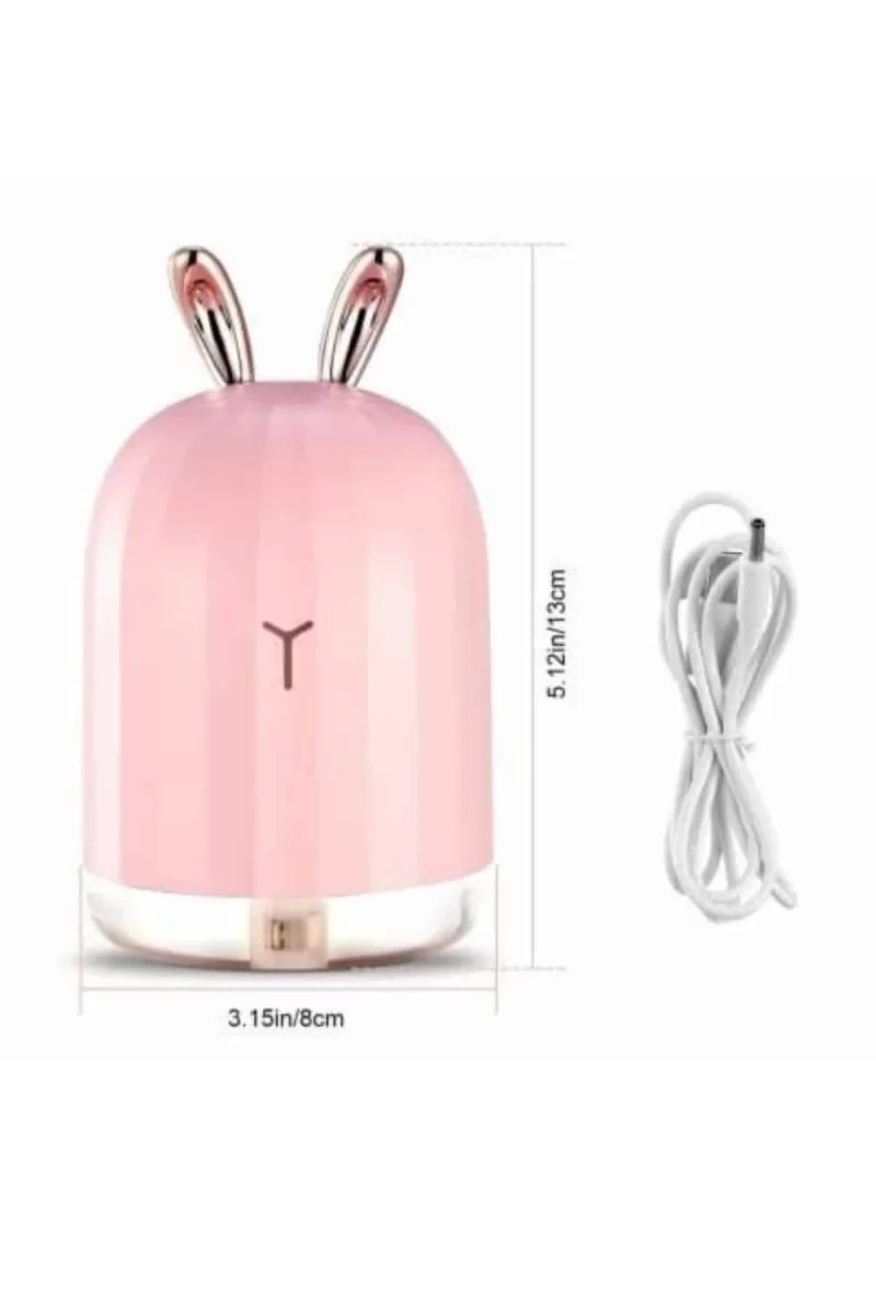 Led Işıklı Hava Nemlendirici Buhar Makinesi Dekoratif Aromaterapi - Görsel 5