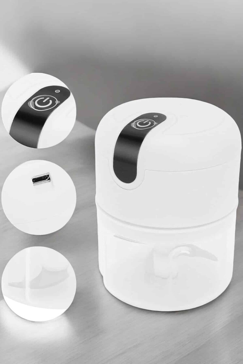 El Rondosu Mini Şarjlı Doğrayıcı Taşınabilir 250 ml - Görsel 4
