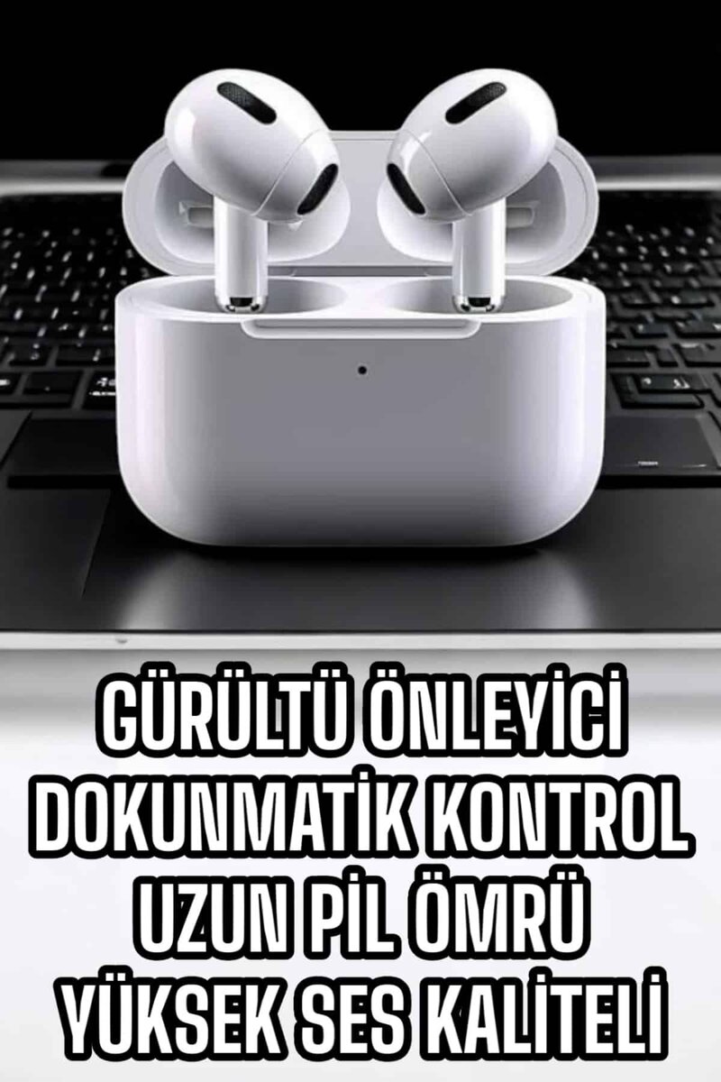 3.Nesil TWS Bluetooth Kulaklık Mikrofonlu ANC Özelliği Dokunmatik Kontrol - Görsel 2