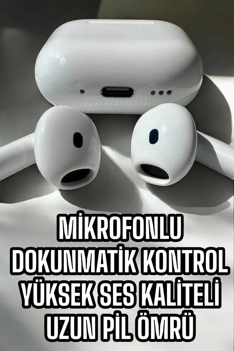 Kablosuz Bluetooth Kulaklık TWS ANC Özelliği Yüksek Ses Kaliteli - Görsel 3
