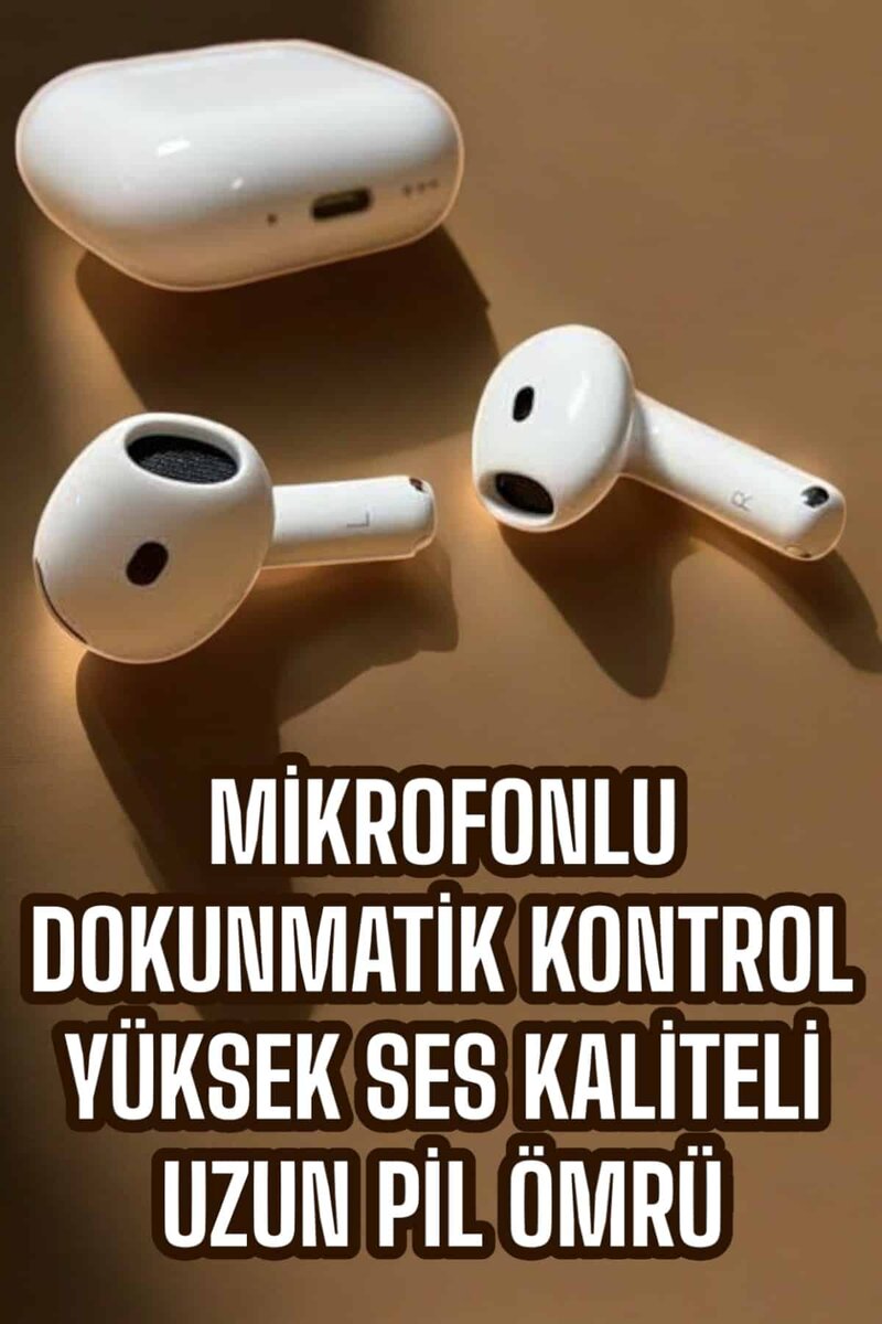 4.Nesil Kaliteli TWS Android ve İOS Uyumlu Mikrofonlu Kulaklık - Görsel 2