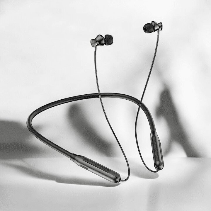 Kablolu Bluetooth Kulaklık Boyun Bantlı ANC Özelliği Yüksek Ses Kaliteli 100 saat - Görsel 3