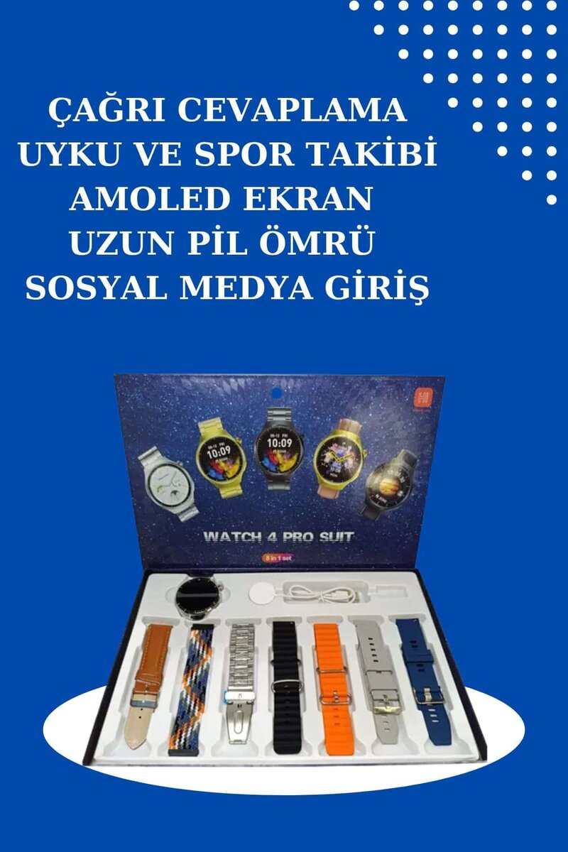 2025 Model Akıllı Saat ve 2.Nesil TWS Bluetooth Kulaklık Yüksek Ses Kaliteli - Görsel 2