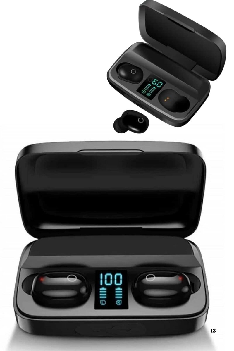 Yeni Nesil TWS Kablosuz Kulaklık Güçlü Batarya Yüksek Kalite Bluetooth 5.0 ANC Özelliği - Görsel 3