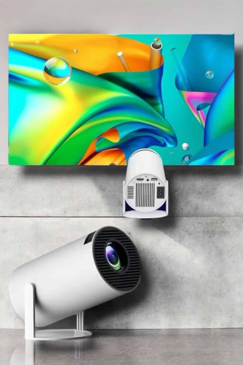 130 İnç Geniş Ekran ve 4K Destekli Full HD Projeksiyon Cihazı - Görsel 4